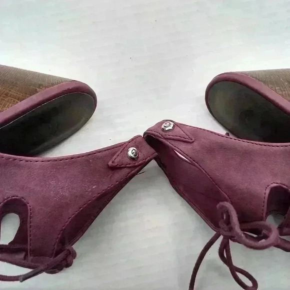 Guess Women's Purple Block Heel Shoes Sz 7.5 M - Picture 9 of 9